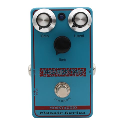 BREAKER TONE - Pedal de efecto de guitarra de distorsión Overdrive Classis Blues Breaker Drive Pedal True Bypass