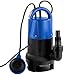 Produktbild AGT Schmutzwasserpumpe: Tauchpumpe 400W mit Schwimmschalter - für Schmutzwasser geeignet (Gartenpumpe)