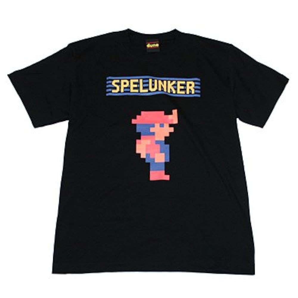 Amazon.co.jp: スペランカー 始めの一歩 Tシャツ Lサイズ