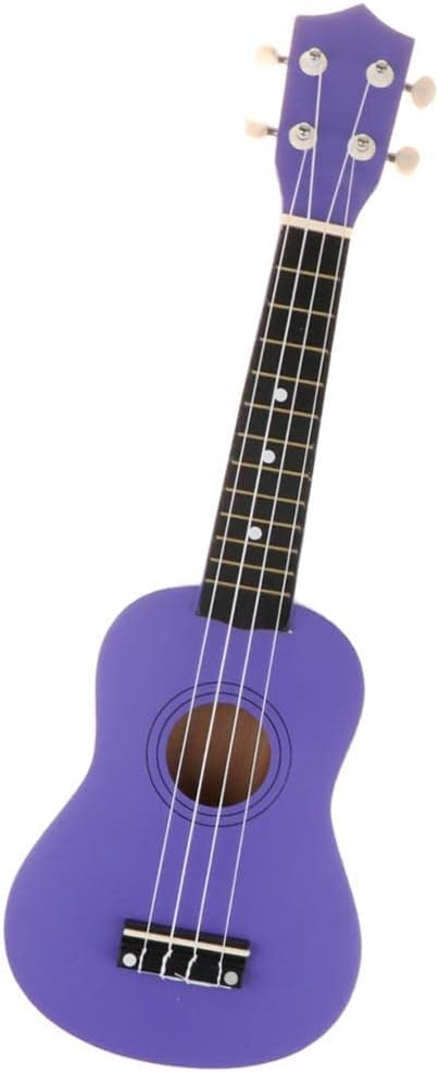 53 cm Hawaje ukulele mini 4 struny gitara dla dzieci początkujących głęboki fioletowy