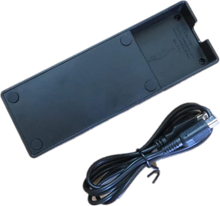 Black ABS Plastic USB Cable Charging Dock Station Desktop Stand Support Holder Charger for New 3DS/New 3DS XL Console