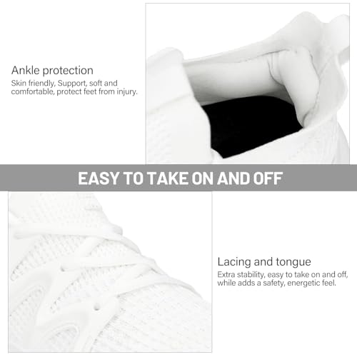Image of Pujcs Women Shoes Lightweight Tennis Shoes Non Slip Gym Workout Shoes Breathable Mesh Walking Womens Sneakers