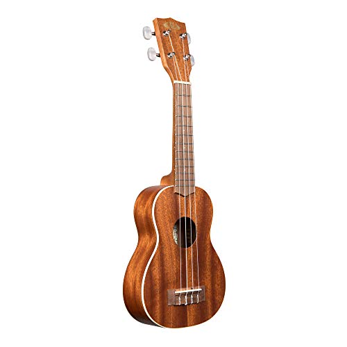 Kala KA-S Ukulélé soprano en acajou satiné avec housse (UB-S) - Les Beatles, Paul McCartney, John Lennon, RIngo Starr, George Harrison Kala KA-S Ukulélé soprano en acajou satiné avec housse (UB-S) – Image 5