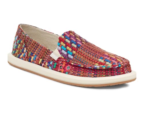 Image of Sanuk Womens Donna Soft Top Hemp Loafers | Womens Shoes | Slip On Shoes for Women | Women's Slip-on Loafers | Memory Foam Footbed