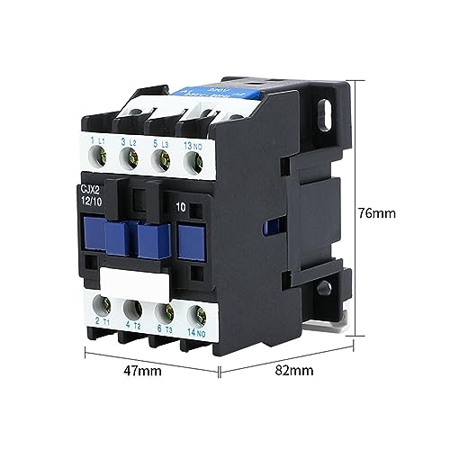 Contacteur CJX2-1210 12A relais de commande triphasé AC 380V