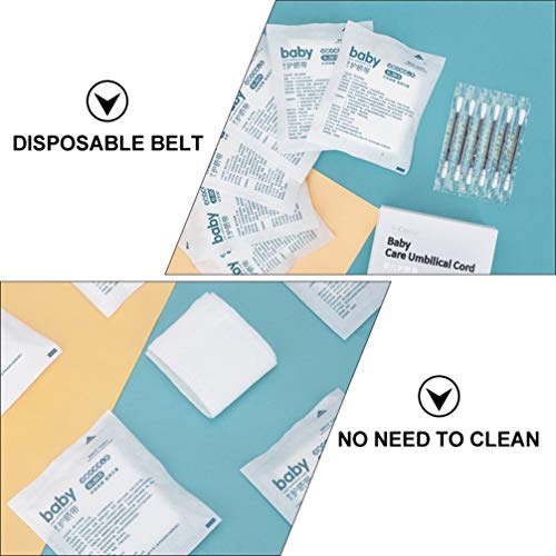 Toyvian 6 Conjuntos de Algodão Do Bebê Infantil Banda Barriga Do Bebê Cuidado Do Cordão Umbilical Ba