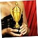 EXQUIMEUBLE Award Trophy Cup Cover Decorative Trophy for Sports Events Competitions Tournaments Stunning Design