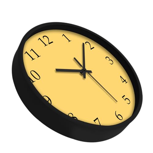 Image of Olive Tree Wall Clock 12 inch Silent Quartz Decorative Multicoloured Wall Clock Non-Ticking Classic Clock Battery Operated Round Easy to Read for Room /Home /Kitchen /Bedroom /Office /School - 9037