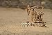 Wood Trick Oil Derrick Rig 3D Wooden Puzzles for Adults to Build - Oil Pump Jack Mechanical Model to Build