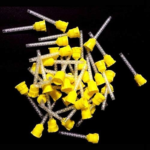 ADDLER Dental Yellow Impression Mixing Tips 4.2mm. PACK OF 50PCS-picture-23