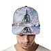 Fashion Baseball Cap Dad Cap for Girls Boys Youth - Paris France Eiffel Tower Art Lightweight Moisture Wicking Golf Cap Headwear