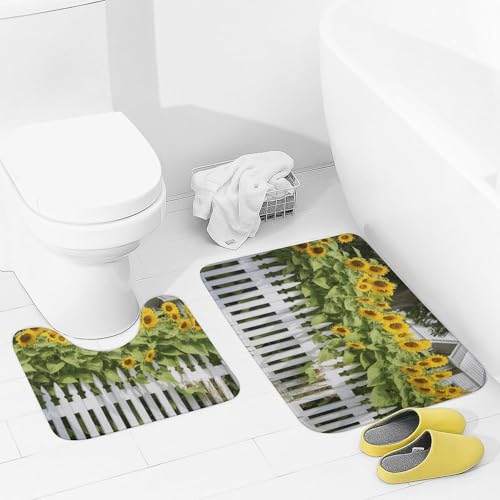 Tapis de bain super absorbant lavable pour éviter les sols glissants