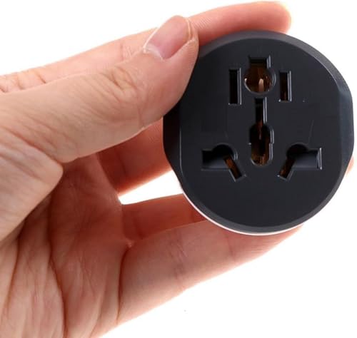 محول قابس من أدنيكست، 4 قطع، من المملكة المتحدة إلى الاتحاد الأوروبي – محول كهربائي بـ3 دبابيس إلى 2 دبابيس – محول عالمي للاتحاد الأوروبي بـ16 أمبير و250 فولت – محول قابس سفر من المملكة المتحدة