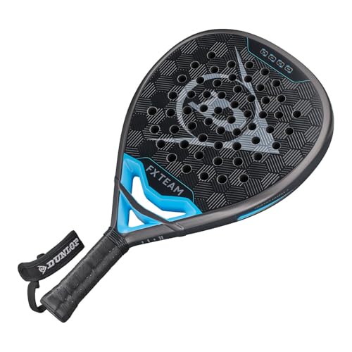 Racchette Da Padel Dunlop Fx Team Gun Metal/Cyan/Metallic Silver - 4