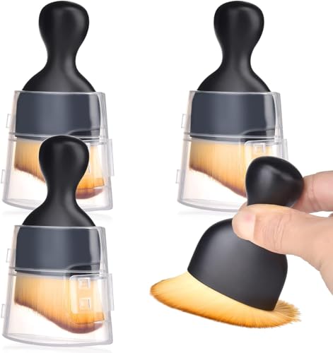 Paquete de 4 Cepillo Suave para Limpieza Interior de Coche Salpicadero Cepillo AutomóVil Coche con Cerdas Suaves Y Flexibles Coche Cepillo Suave Cepillo de Limpieza de Detalles para Eliminar el Polvo