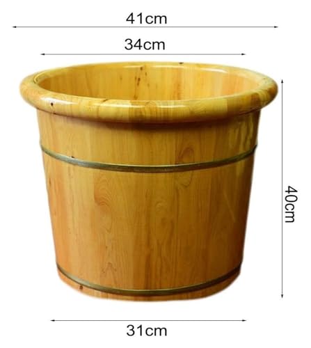 Bañera de madera maciza para pies y spa de pierna miniatura 7