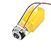 MELIFE 4 pcs TT Motor DC Gearbox Motor Dual Shaft 200RPM DC 3-6V Gear Motor for DIY Smart Car Robot