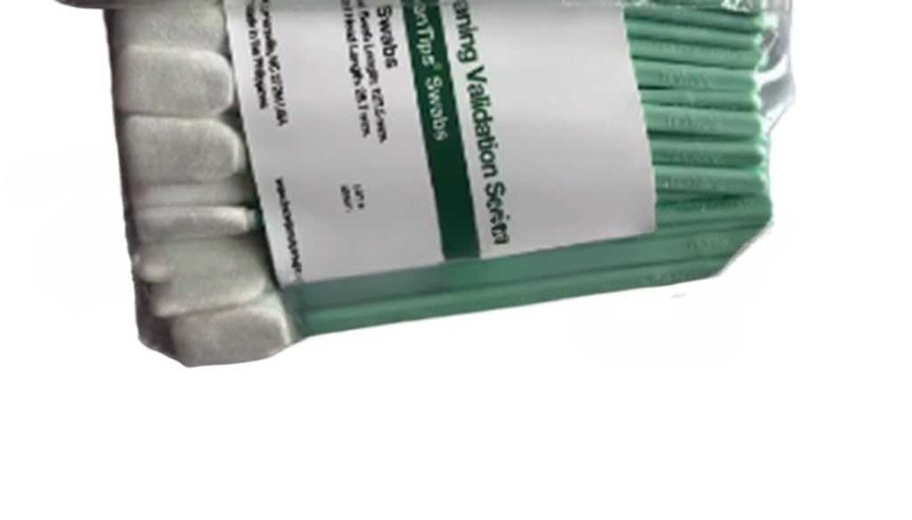 A pack TX714K Long Handle Sampling Clean Wide tip Wipe swab