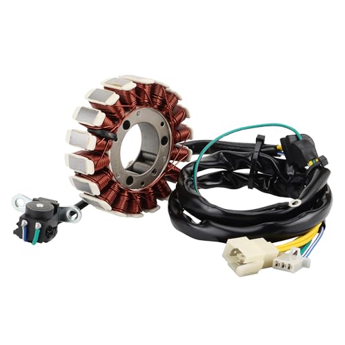 STATOOK Magneto Stator 18 Coil Corrosion and Moisture Resistance Electric Motor Stator Replacement Par Compatible with CBF250 CBX250 2004 2005 2006 2007 2008 2009 2010 CBF 250 CBX 250 Xr250 Tornado
