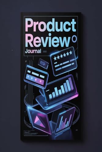 Product Review Journal: Record honest reviews pros cons and product performance insights