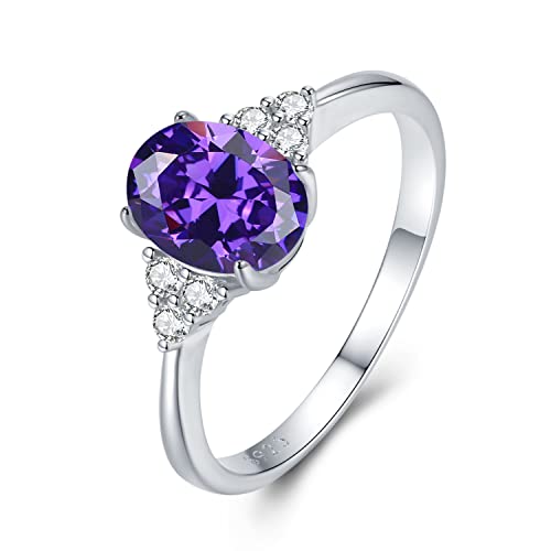 Bague femme en argent cadeau de Saint Valentin et anniversaire de mariage
