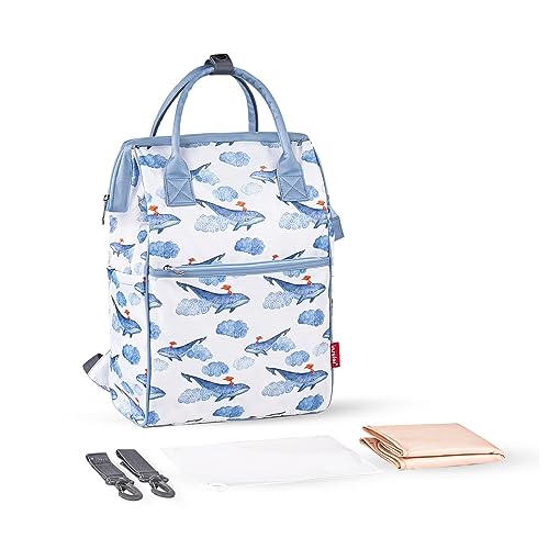 Sac à dos à langer grande capacité SONARIN avec matelas voyage