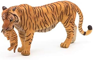 Papo Tigress with Cub Toy Figure Set Playset