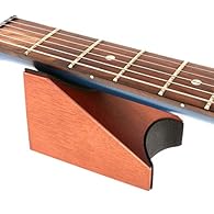 ♪ TWO HEIGHT DESIGN: With 2 varying heights design, the neck rest works great for all string instruments, such as acoustic guitars, electric guitars, ukuleles, banjos, mandolins and so on. ♪ ANTI-SLIP: The cradle cube neck rest is made of wood and co...