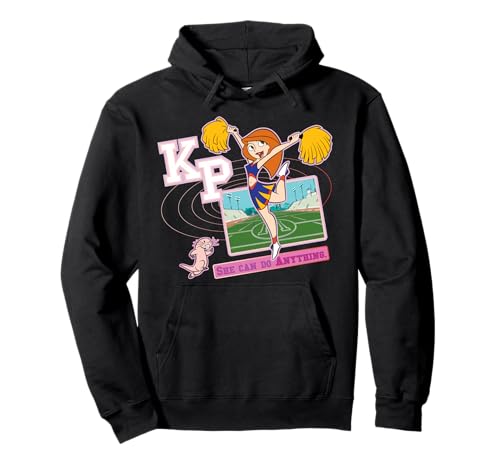 Kim Possible hoodie Disney chaud avec grande poche et capuche doublée