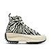 Converse Men's Run Star Hike High Top Sneakers Zebra Print Size 6