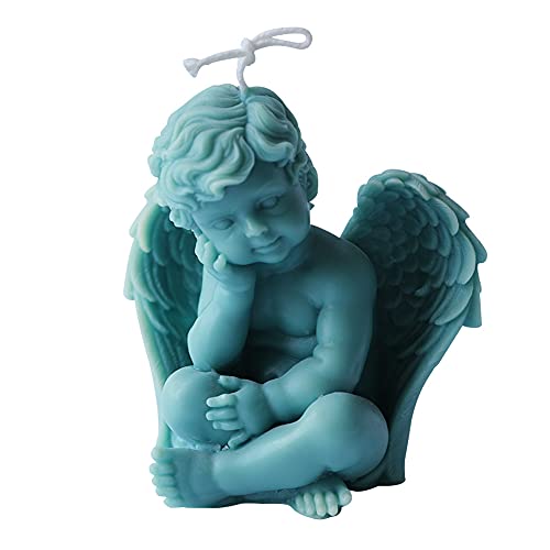 Baby Angel Artistic Candle Mold 3D Silicone Molds for Handcrafted Candle Wax Decorating Resin Epoxy Craft Mould Gypsum Silicone Moulds
