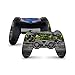 PS4 Controller Skin de 46 North Design, 3M Technology, Criatura Dibujos Animados Cómic Bestia Monstruo Verde Tortuga, Apto Para PS4 Regular, Pro, Slim Controladores, Fabricado en Canadá