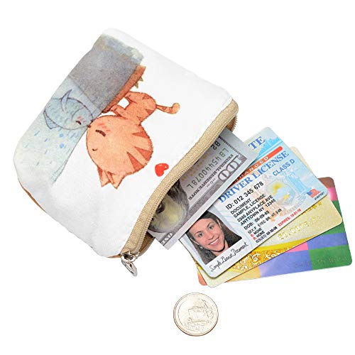 Image of Women and Girls Cute Fashion Coin Purse Wallet Bag Change Pouch Key Holder