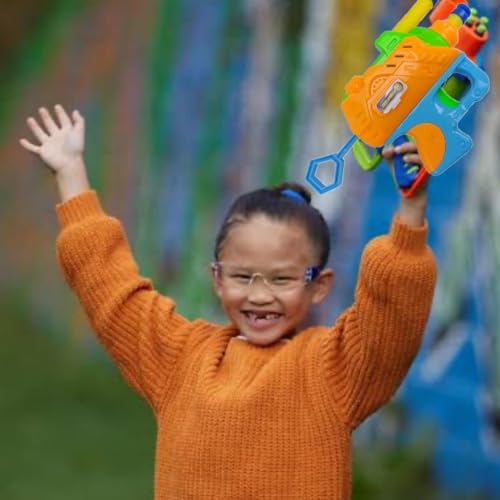 PISTOLA ARMA LANÇA DARDOS BRINQUEDO INFANTIL LANÇADOR DE 5 DARDOS MACIOS DE ESPUMA MAIS SEGURO QUE G