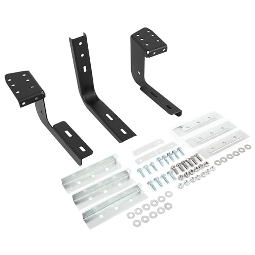 HECASA 54" Passenger Step Running Board Bracket Kit Compatible with