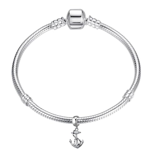 Anchor Sterling Silver Sailor Charm - USN Sea Charm for Pandora Bracelet3