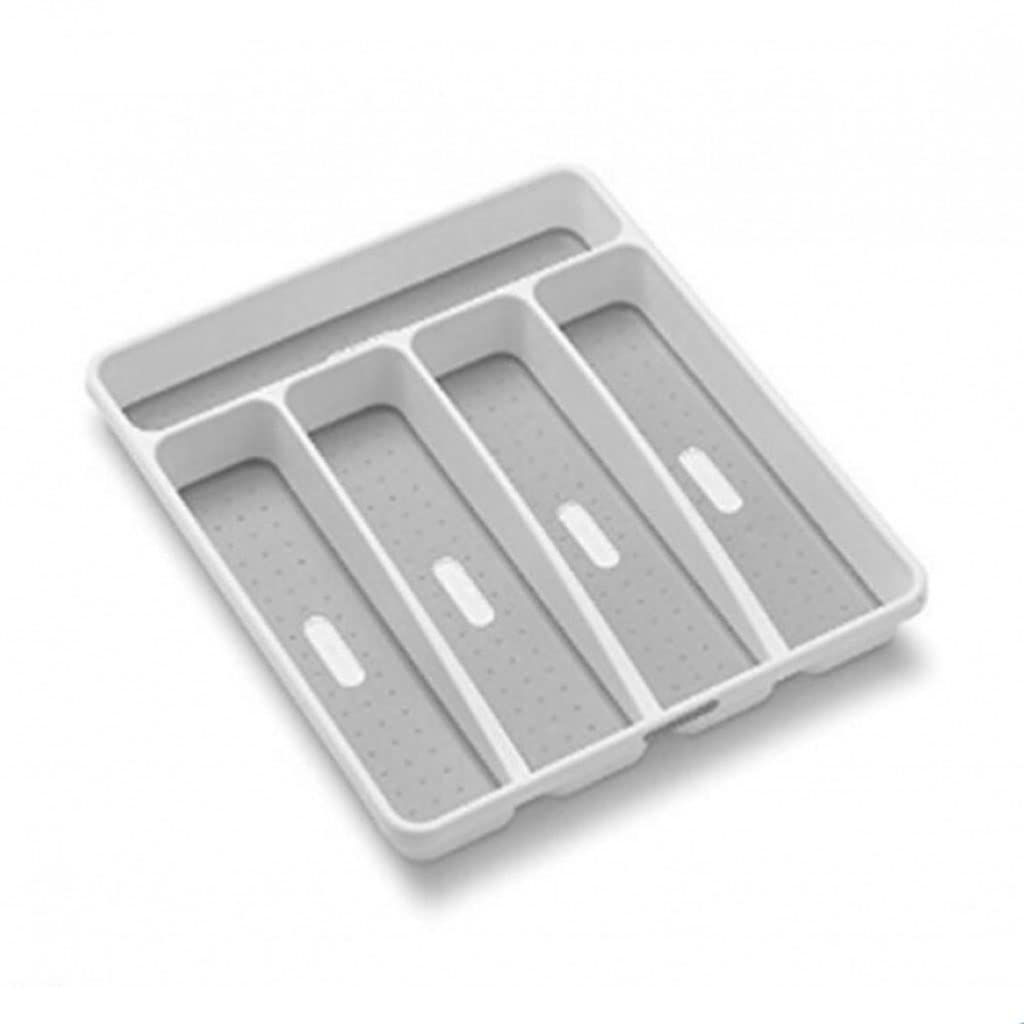 Generisch Diese Besteckschublade mit integriertem Organizer für Küchenschubladen bietet Platz für Löffel, Gabeln und weiteres Besteck und dient als Aufbewahrungsbox.