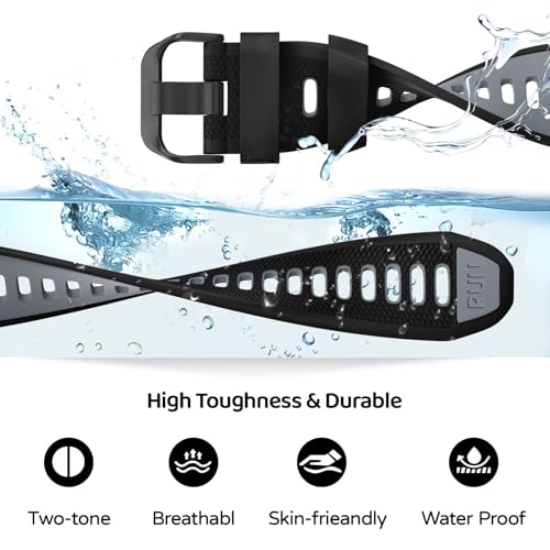 Bracelet Garmin Forerunner 265 et 255 SCRUBY en silicone 22mm - 3