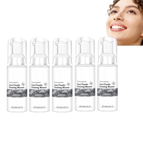 Dentifrice blanchissant pour les dents, mousse de blanchiment des dents, dentifrice hydroxylapatite, élimine les taches, nettoyage et entretien en profondeur, protège-dents doux, goût de menthe