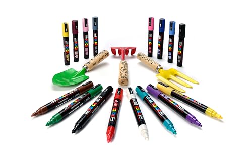 Miniatura 6 de Posca Estuche Marcadores Pc-3m Colores Pastel 8 Uds