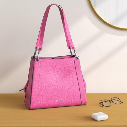 Image of Calvin Klein Reyna Novelty Triple Compartment Shoulder Bag