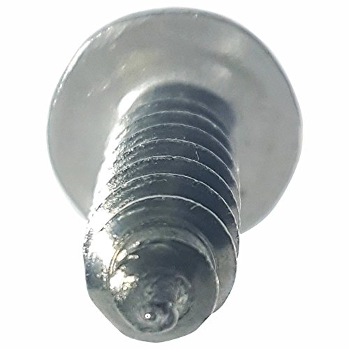 #14 X 3/4" Hex Washer Head Sheet Metal Screws, External Hex Drive, Stainless Steel 18-8, Full Thread, Bright Finish, Self-Tapping, Type A, Quantity 50 By Fastenere #TOP4