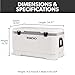 Igloo 100 QT Latitude Marine Ultra White Cooler