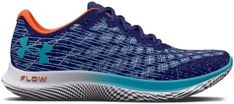 Under Armour Men Flow Velociti Wind 2 Neutral Running Shoe Running Shoes Blue – Yellow, blue, 43 EU | Image 1
