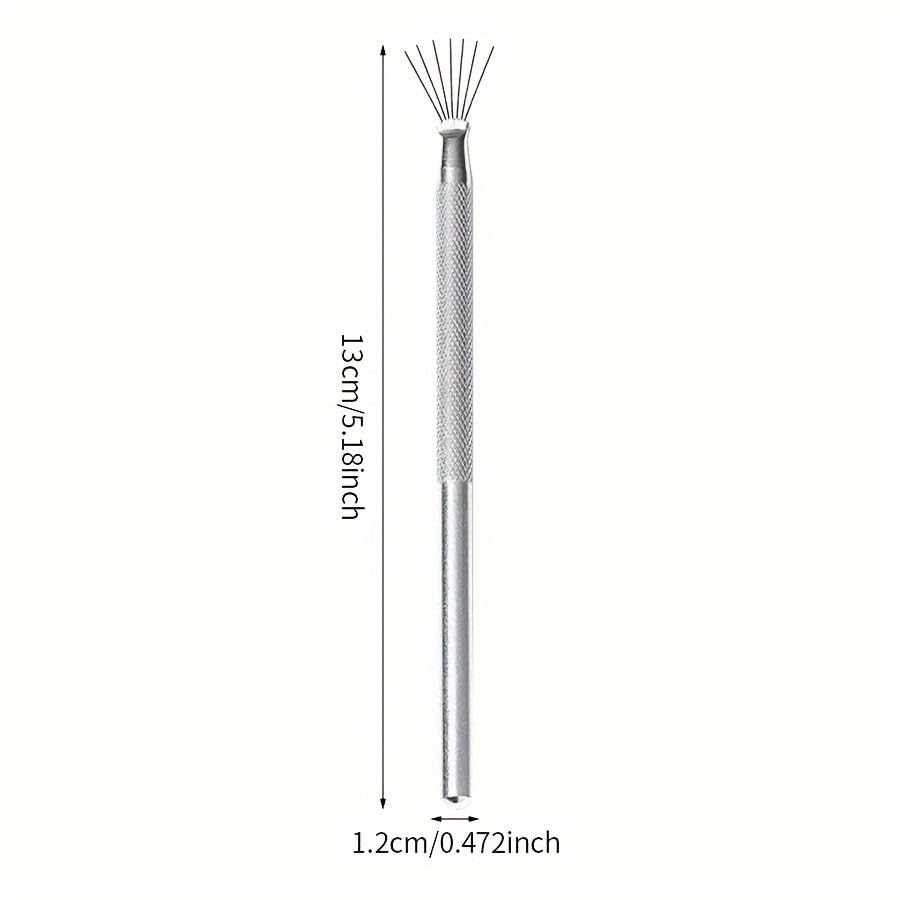 Multifunctional Nail Art Liner Brush, Nail Painting Brush Nail Art Seven Needle Pen Painting