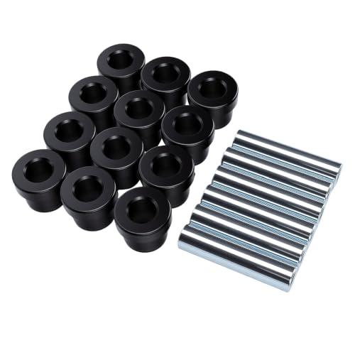 Bujes de resorte de hoja trasera de PU negro duradero que eliminan ruidos en EZGO TXT