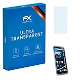 atFoliX Schutzfolie kompatibel mit ZTE Axon Mini Folie, ultraklare FX Bildschirmschutzfolie (3X)