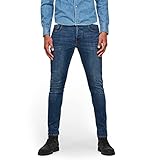 [ジースターロゥ] ジーンズ スリム メンズ ストレッチ ベーシック 3301 Slim Jeans 51001-C619-071-W28/L32