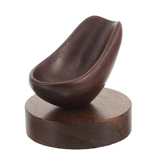 Ounona Stand Display Holder Wooden Rack Handmade Wooden Pipe Stand Desktop Organizer #TOP24