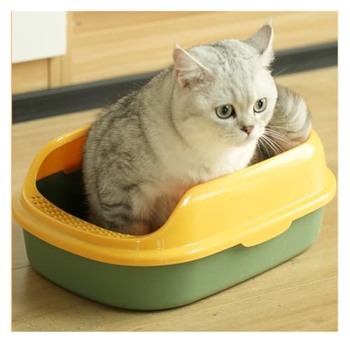 Bandeja sanitara para gato alta y desmontable azul miniatura 4